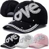 Горячая Распродажа Новая Женская Кепка Y2K Бейсболка Кепка Уличная Женская Блестящая Жемчужина Любовное Письмо Украшения Кепка Женская Модная Кепка