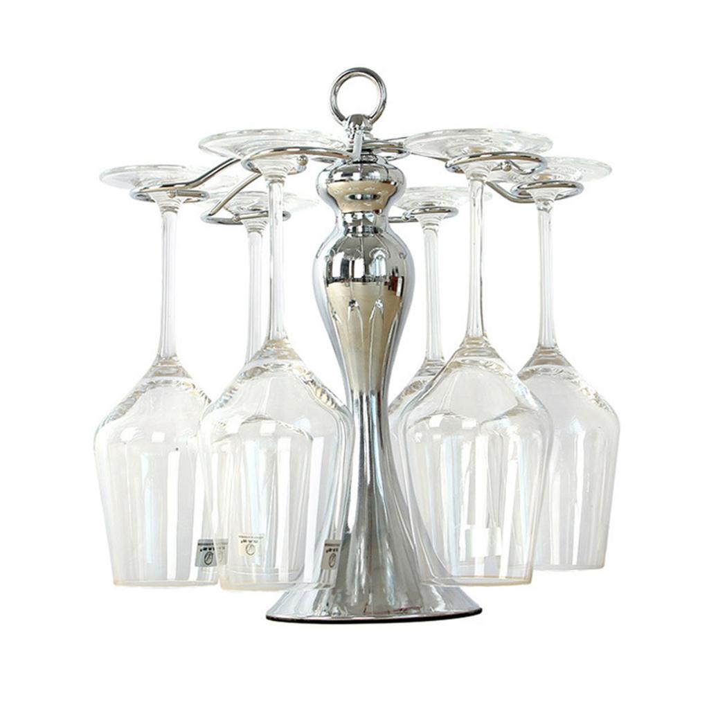 Современная подставка для винных бокалов Подставка для демонстрации винных бокалов Отдельно стоящий настольный держатель Подходит для дома, кухни, бара