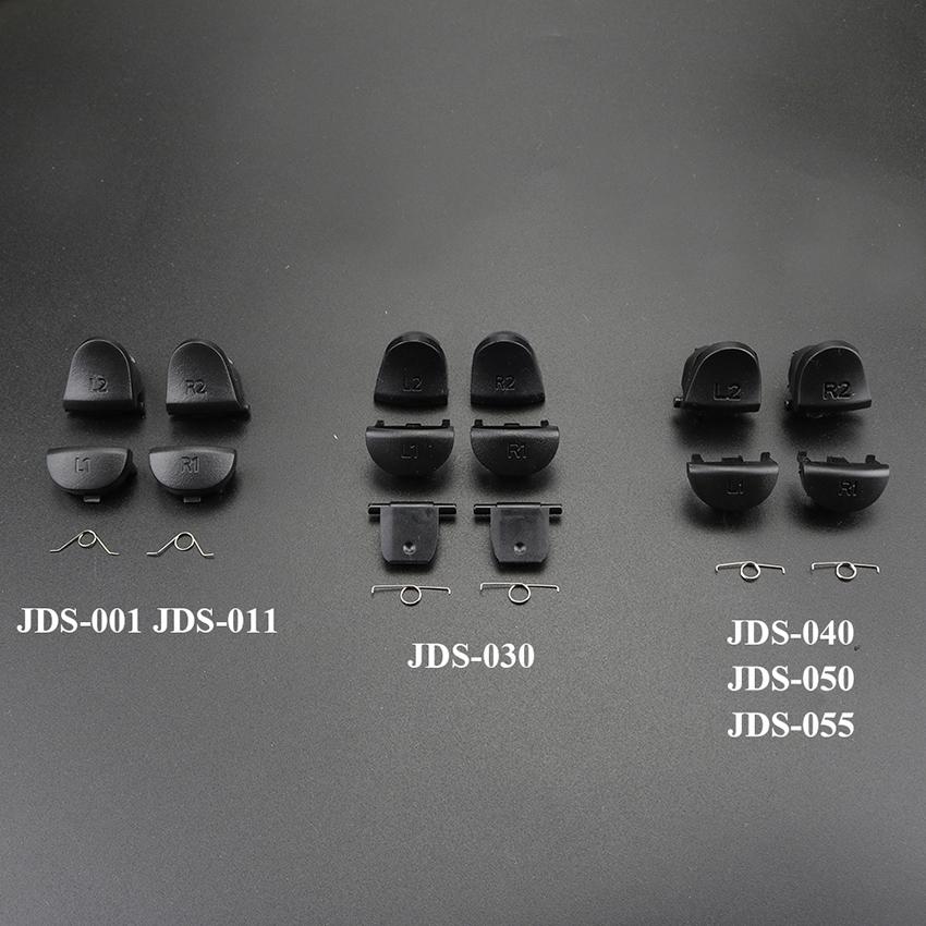 YuXi For PS4 Controller JDM JDS 001 011 030 040 050 055 L1 R1 L2 R2 Trigger Buttons With Springs Repair Parts 5