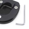 CNC Aluminum Motorcycle Side Stand Enlarger Kickstand Enlarge for 250 300