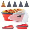 Silicone Pizza Box, Foldable, Pizza Sandwich Box, Portable, Pizza Preservation Box, Kitchen Tool, Storage Box, Preservation Design