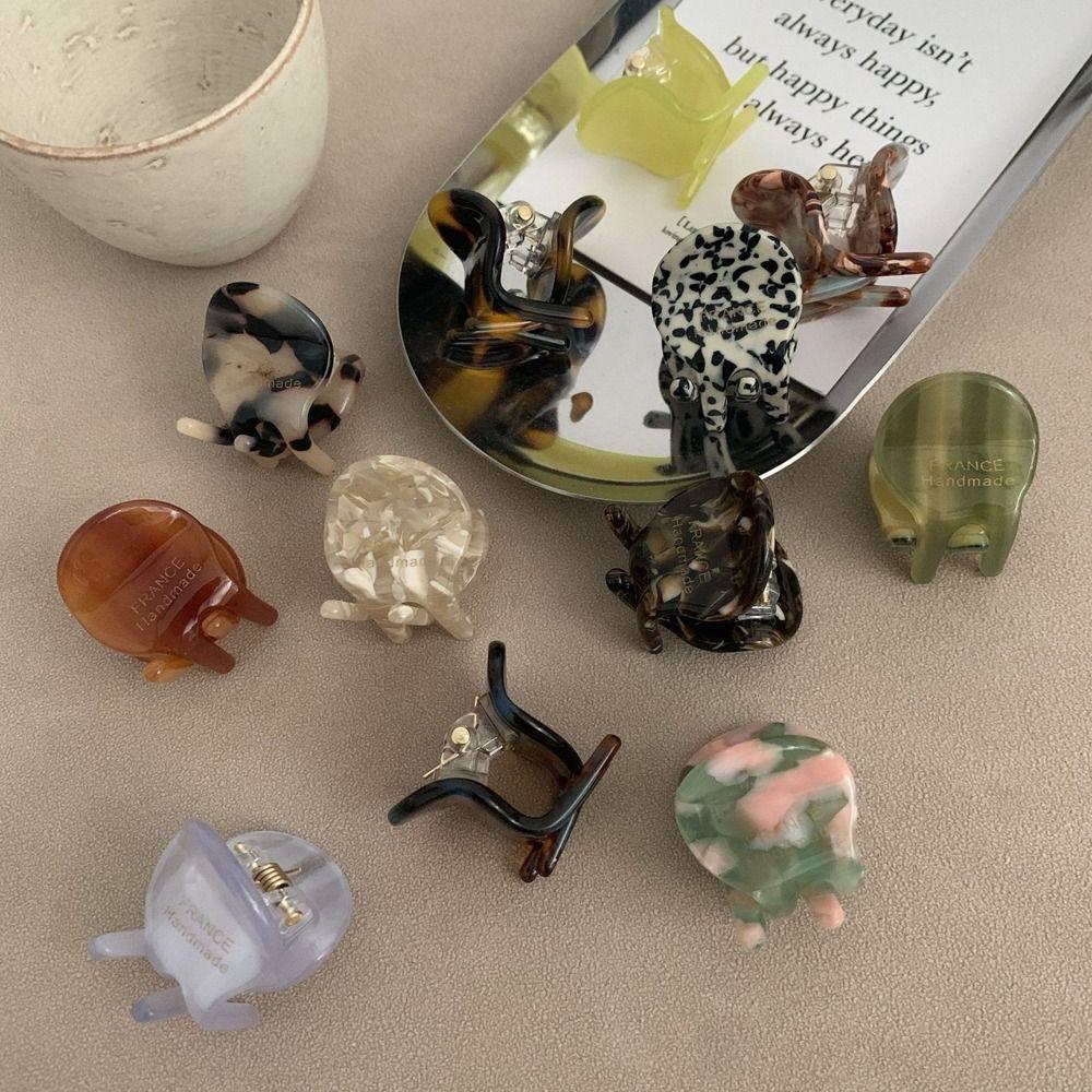 Держатель для волос Краб-зажим для волос Головной убор для вечеринки Ацетатный коготь для волос Женские заколки для волос Корейские заколки для волос Письмо