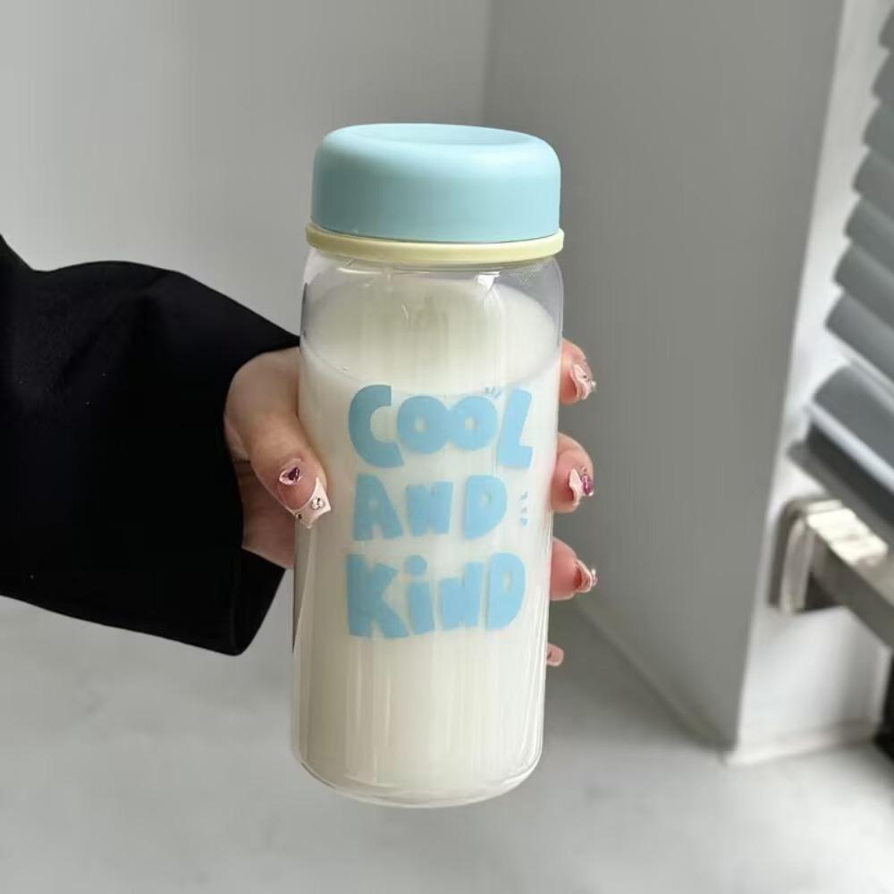 Пластиковый стакан для воды для студентов Прозрачный стакан для питья Бутылка для воды INS Для активного отдыха и спорта
