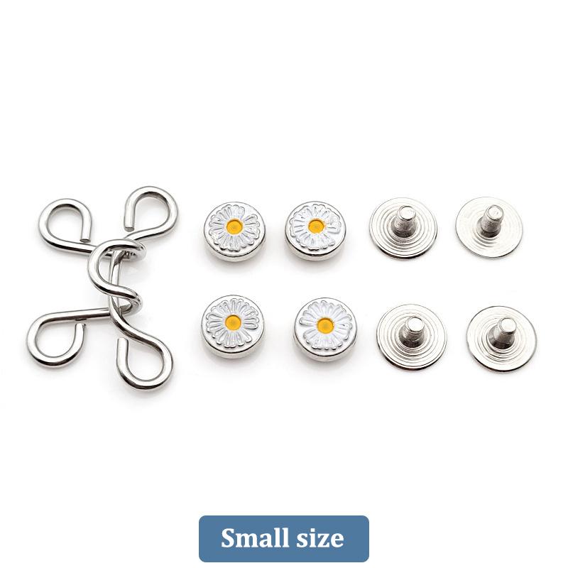 1 шт., женская юбка, брюки, джинсы, регулируемый зажим на талии, металлические булавки, аксессуары для одежды