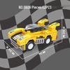 Образовательная модель гоночного автомобиля, совместимая с LEGO, игрушка из мини-строительных блоков