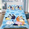 Пользовательский Мультяшный B-Blueys Bandit Chilli Пододеяльник Наволочка Постельное Белье Взрослый Мальчик Девочка Спальня Детский Односпальный Двуспальный