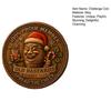 Old Bastard Whiskey Club Coin Holiday Vintage Whiskey Challenge Coin for Men Whiskey Lovers Bar Collectors