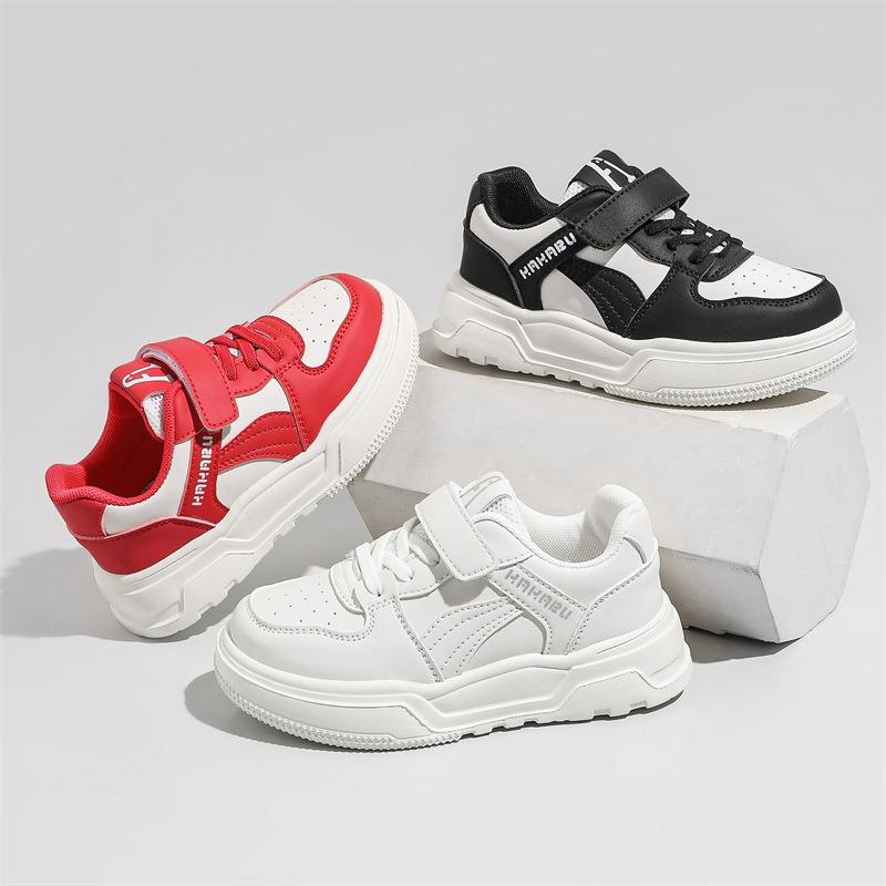 Детские белые туфли, весна и осень, новые, для студентов, мягкая подошва, кожа, дышащие, повседневные, для мальчиков, спортивная обувь для девочек