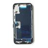 For iPhone 16 Pro Full Housing Middle Frame Bezel With Volume Power Flex Cable Side Button Chassis Repair Parts