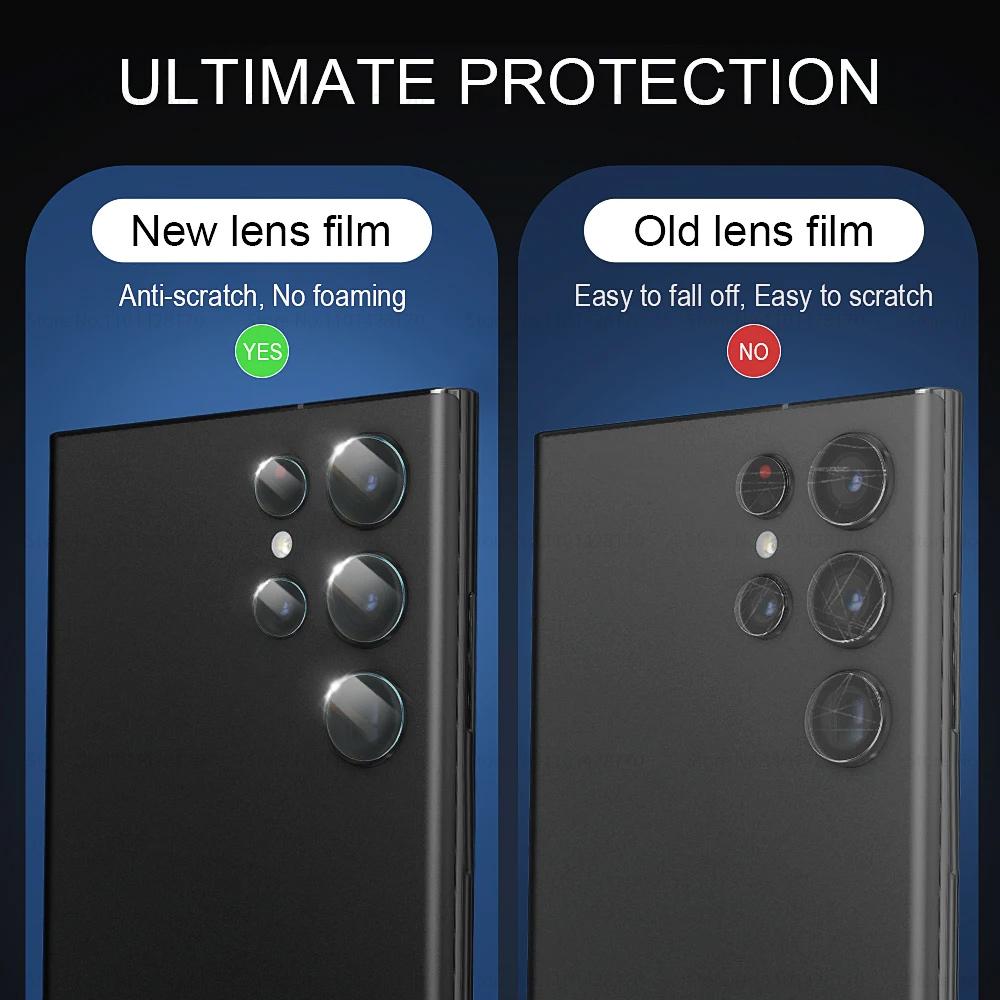 3Pcs Camera Lens Glass For Xiaomi Redmi Note 14 15 Pro 5G Camera Protector Note14 Note15 Pro+ Note14Pro Plus 14Pro 15Pro 4G Film 4