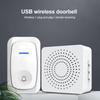 USB Беспроводной Дверной Звонок Умный Приветственный Дверной Звонок Трехуровневая Громкость 38 Мелодий Дверной Звонок Для Дома Звонок для Кровати Экстренный Звонок