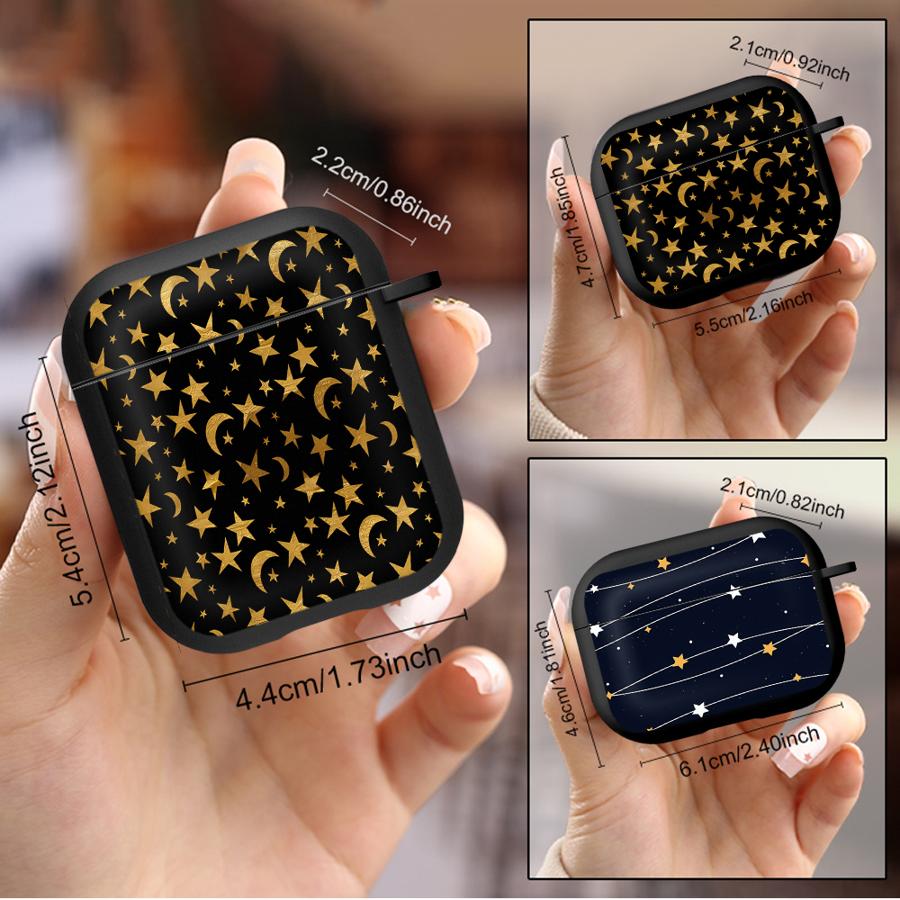 Night Sky Stars Earphone Cases Cover Case For Airpods Pro2 3 1 Pro 4 Pro3 2