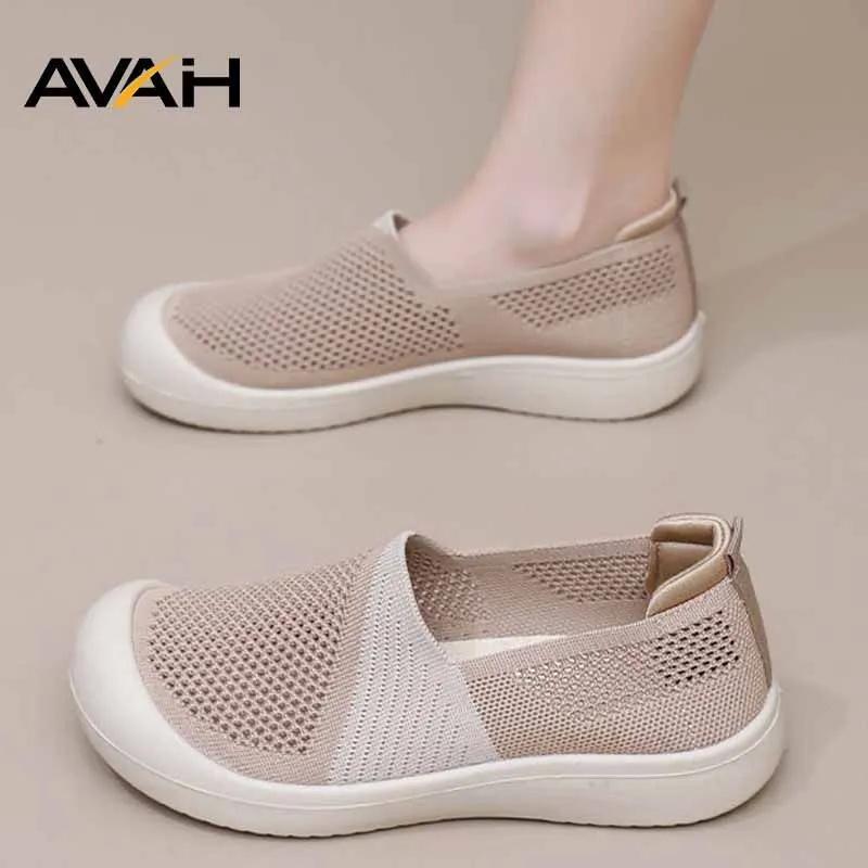 Women's Cloth Shoes, Mesh Shoes, Breathable Mesh Upper, Soft Sole, Non- Casual Shoes