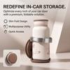 Foldable Car Cup Holder, Multi-function Water Cup Bracket, Portable Car Storage Organizer