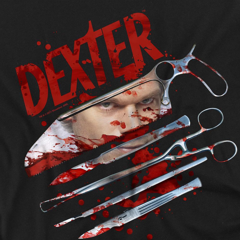 Dexter Unisex Adult Blood Never Lies 2 T-Shirt