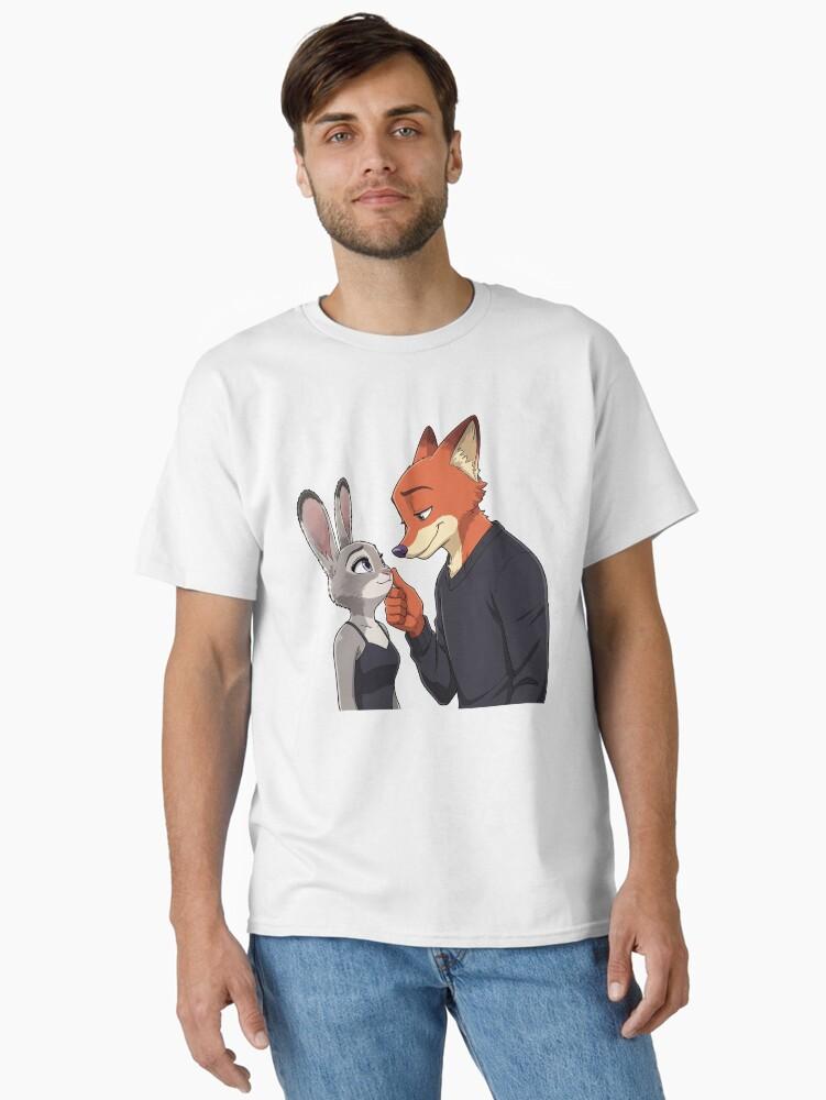 Zootopia Nick Wilde & Judy Hopps Zootopia – Zootropolis Movie Duo Design Classic T-Shirt