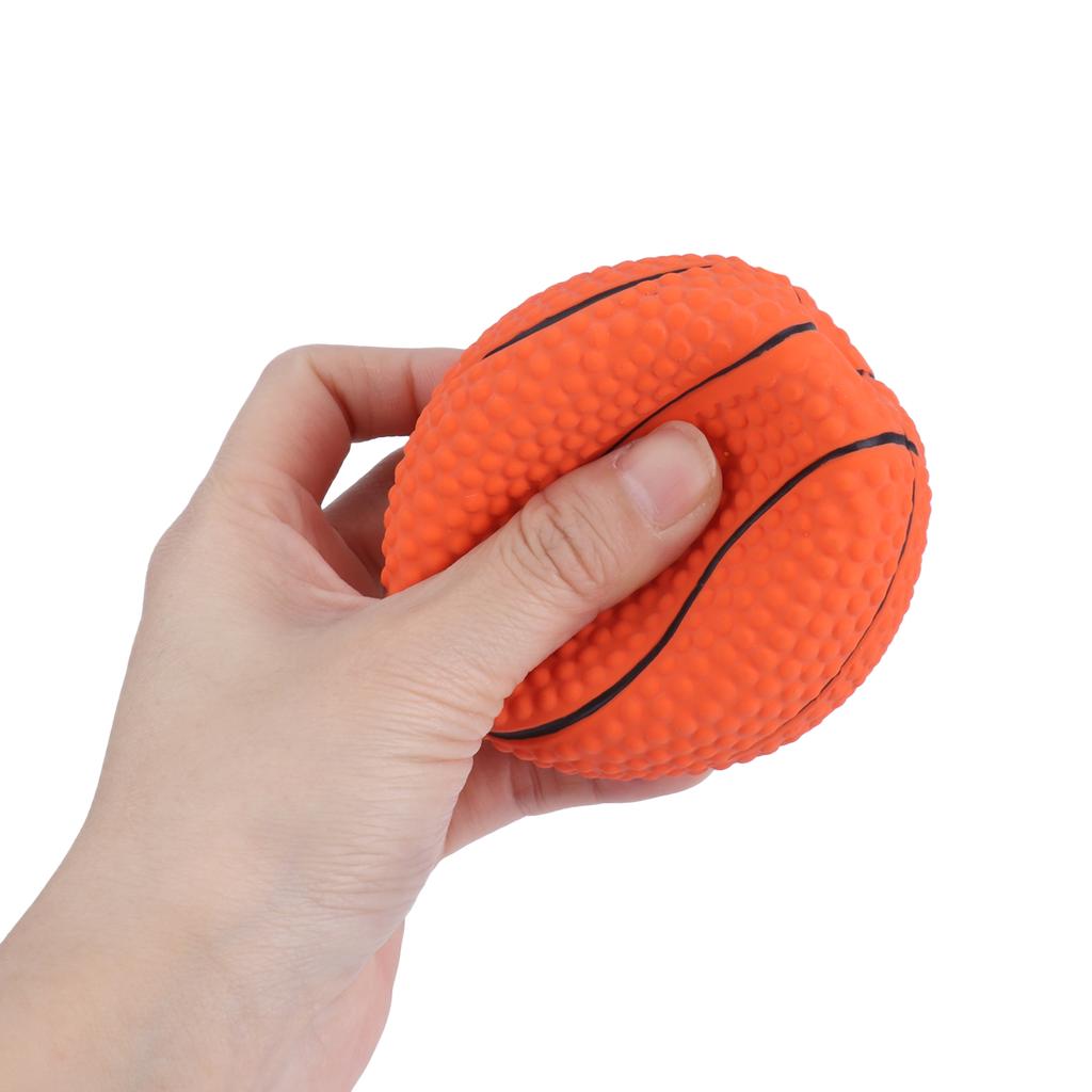 Pet Ball Toy Durable Pet Squeaky Toy Bite Resistant Dog Latex Ball Toys for Medium Large Dogs