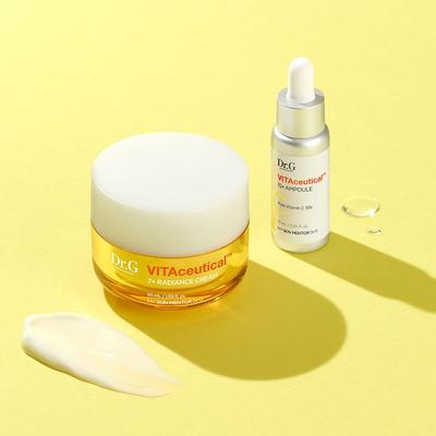 Vitasceutical Radiance Cream + Ampoule MD Set | Дуэт средств по уходу за кожей с витамином C, осветляющий и укрепляющий