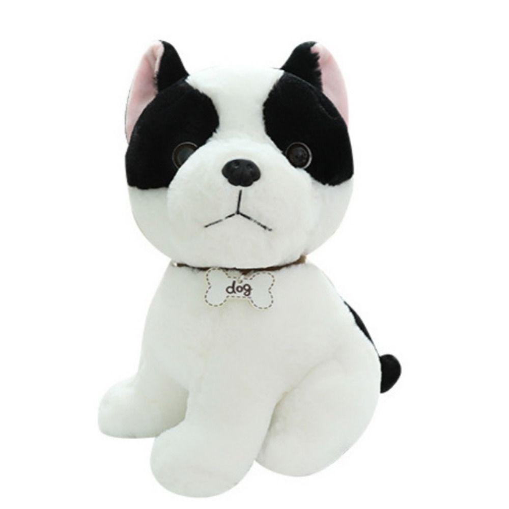 Bulldog Husky Dog Plush Toys Simulation Dog Stuffed Toys Home Decor Puppy Dog Doll  For Children