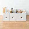 MUJI Recycled Polypropylene File Standard White W10 x D32 x 83904388 Box, Type, 1/2 Size, Gray, Approx. H12cm,