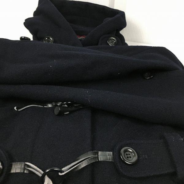 NANO UNIVERSE Шерстяное пальто-дафлкот [36/Женский S/Черный](ИСПОЛЬЗОВАЛ)