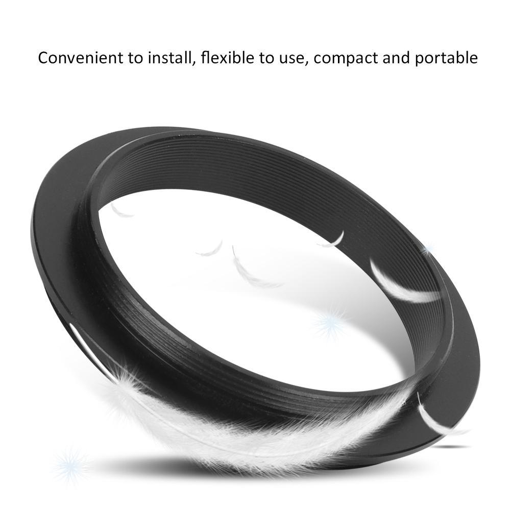 Адаптер для астрономического телескопа  Адаптер M48мм-M54мм  Алюминиевый сплав Черный Аксессуар для астрономического телескопа