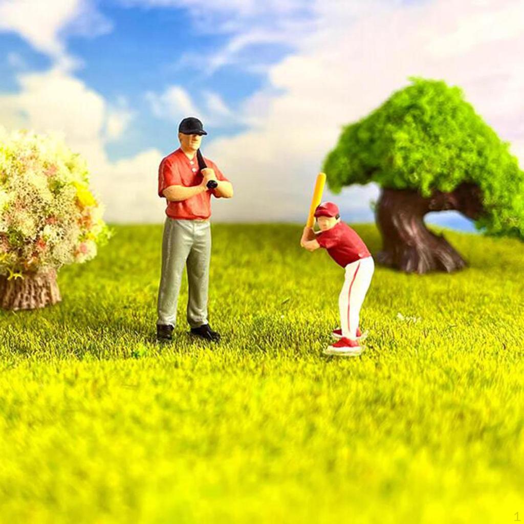 1/64 Миниатюрные фигурки людей Диорама Фигурки Коллекция из смолы Поделки Раскрашенные вручную для