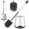 Silicone Toilet Brush For The Bathroom, Antibacterial, Freestanding