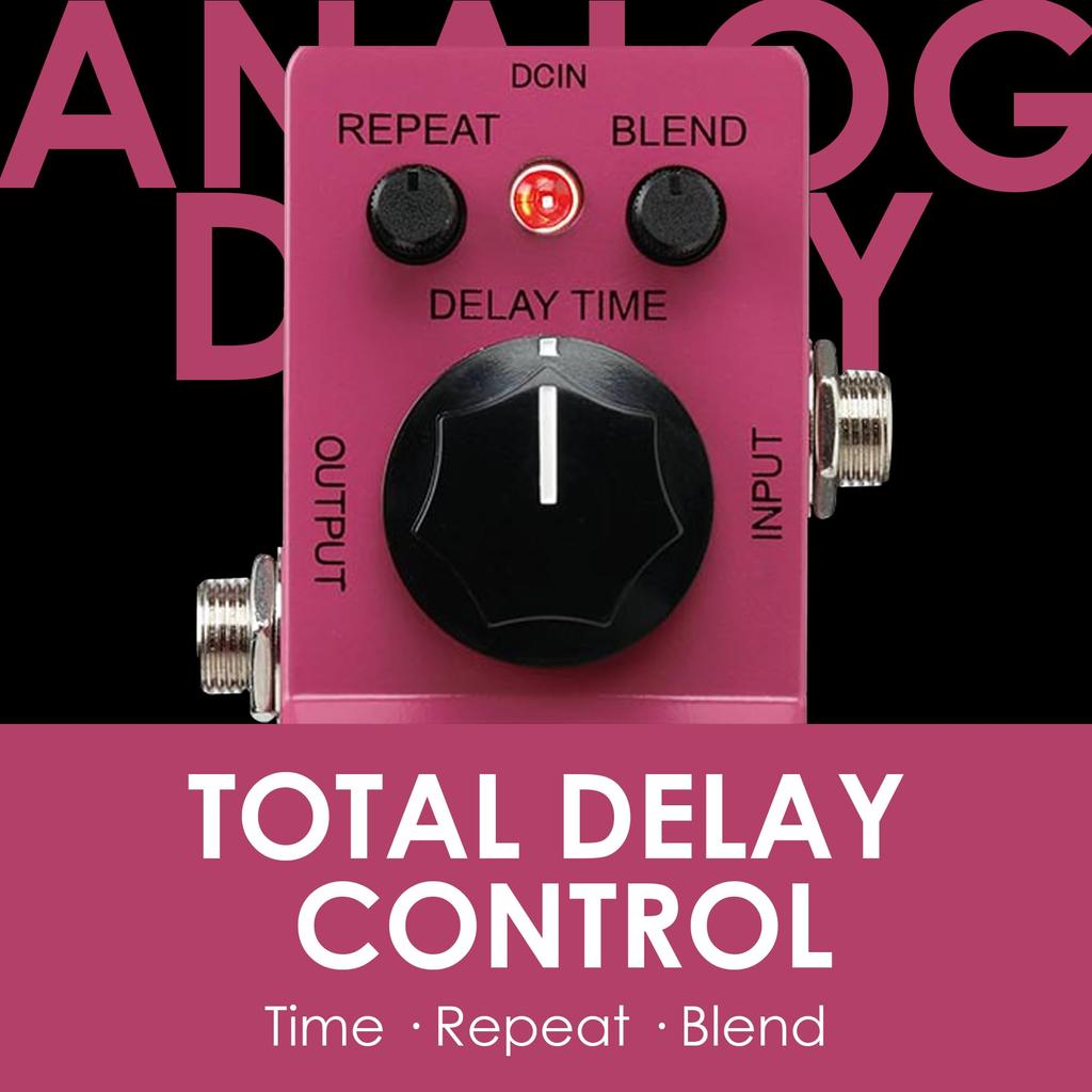Ibanez ADMINI Analog Delay Mini Pedal