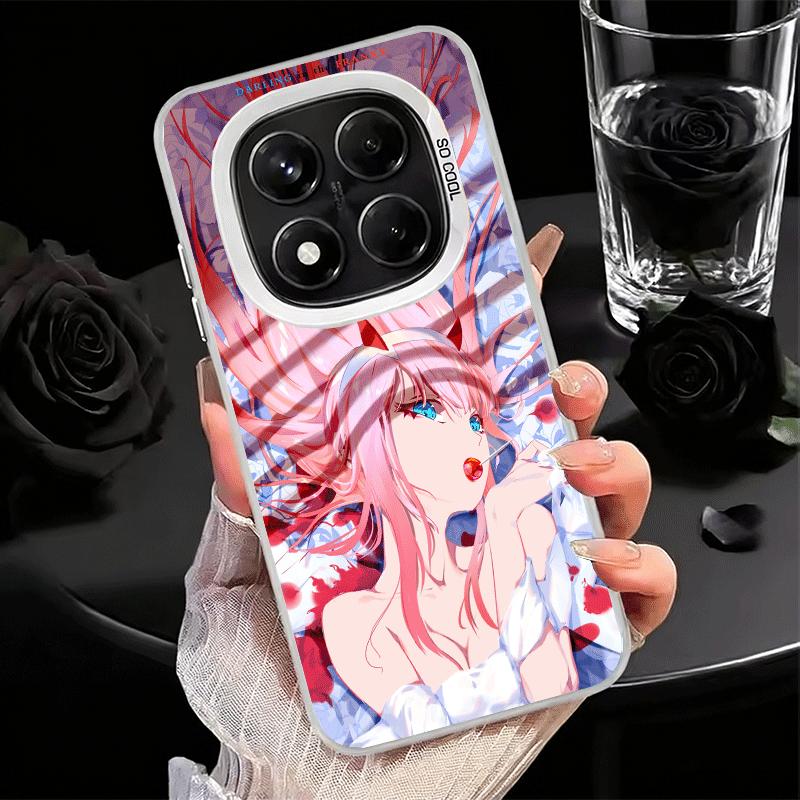 Дорогая Ноль Два 02 Аниме Мягкий Чехол для Телефона для Xiaomi Redmi Note 13 14 15 Pro Plus 12S 12 11S 11 11T 10S 10 Ударопрочный Задний Чехол