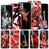 Eddie Van Halen Graphic Guitar Soft Case For Xiaomi Redmi Note 14 13 12S 11S 10S 12 Pro Plus Phone Cover 11 10 11E 11T Note14 Sh