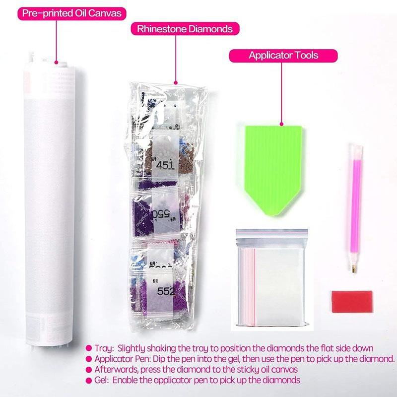 5d DIY Diamond Painting Cross Stitch Cute Animal Corgi Diamond Embroidery Mosaic Full Round Drill Home Decor Arts