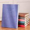 Leather A4 Notebook Soft Cover Meeting Record Handbook Simple Daily Planner School