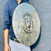 60.96cm Medieval Lion Shield Conical Armor Battle Display Authentic Prop Replica