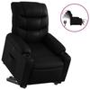 VidaXL Fauteuil Inclinable Électrique, Chaise de Relaxation avec Dossier, Siège avec Accoudoirs, Fauteuil TV de Salon, 3206613