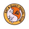 10 Cartoon Cat Embroidery Cloth Stickers  Personalized DIY Animal Club European And American Accessories Stickers