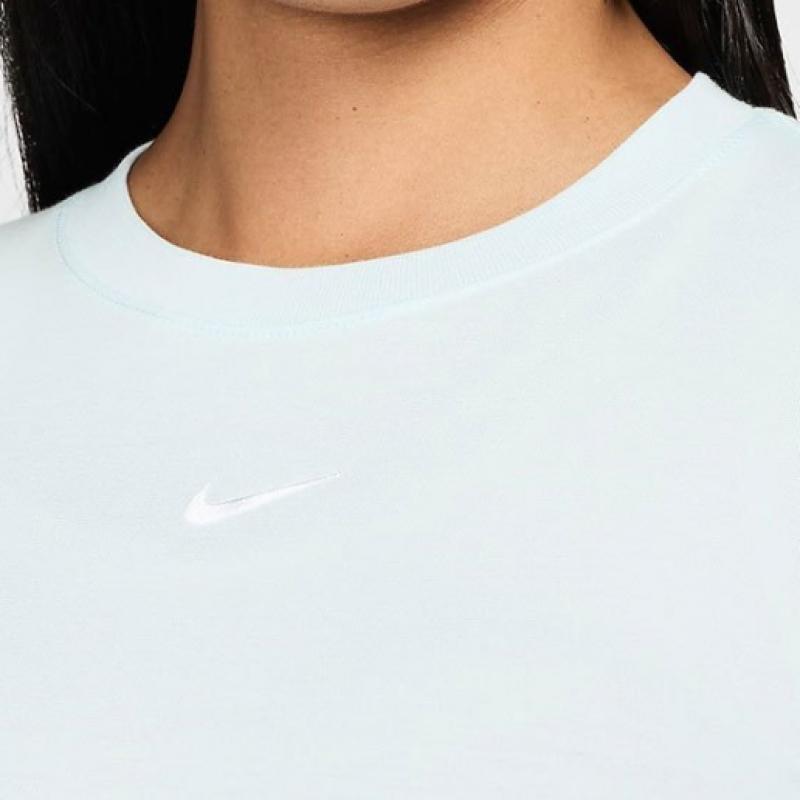 Nike Футболка с коротким рукавом для женщин, незаменимая укороченная футболка с разрезом Fb2874 474 S2408