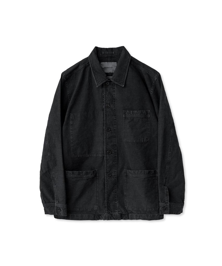 Brownyard Washed Work Jacket, Black