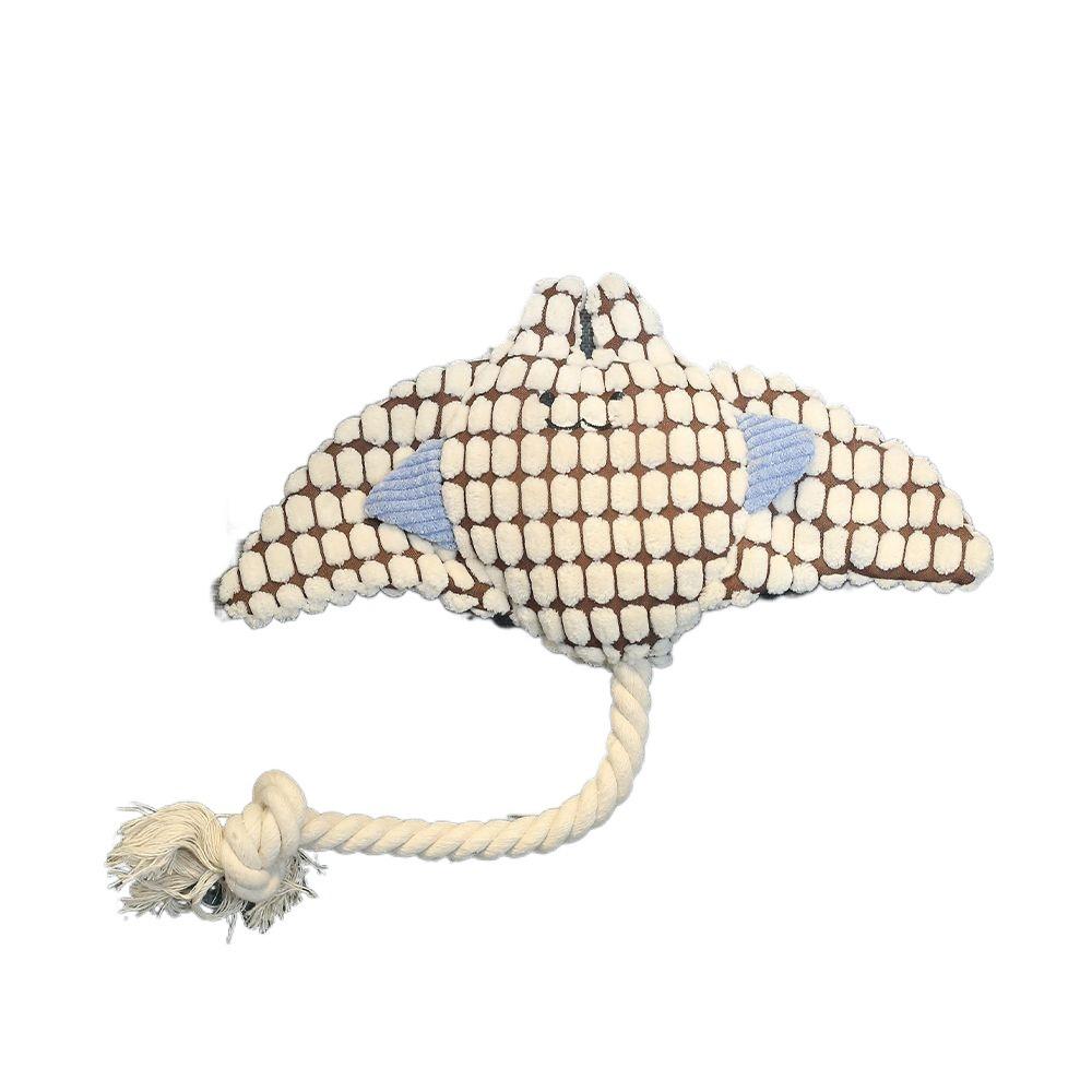 Bite Resistant Dog Plush Toy Interactive Dog Chew Toy Funny Squeaky Toy  Relieve Boredom