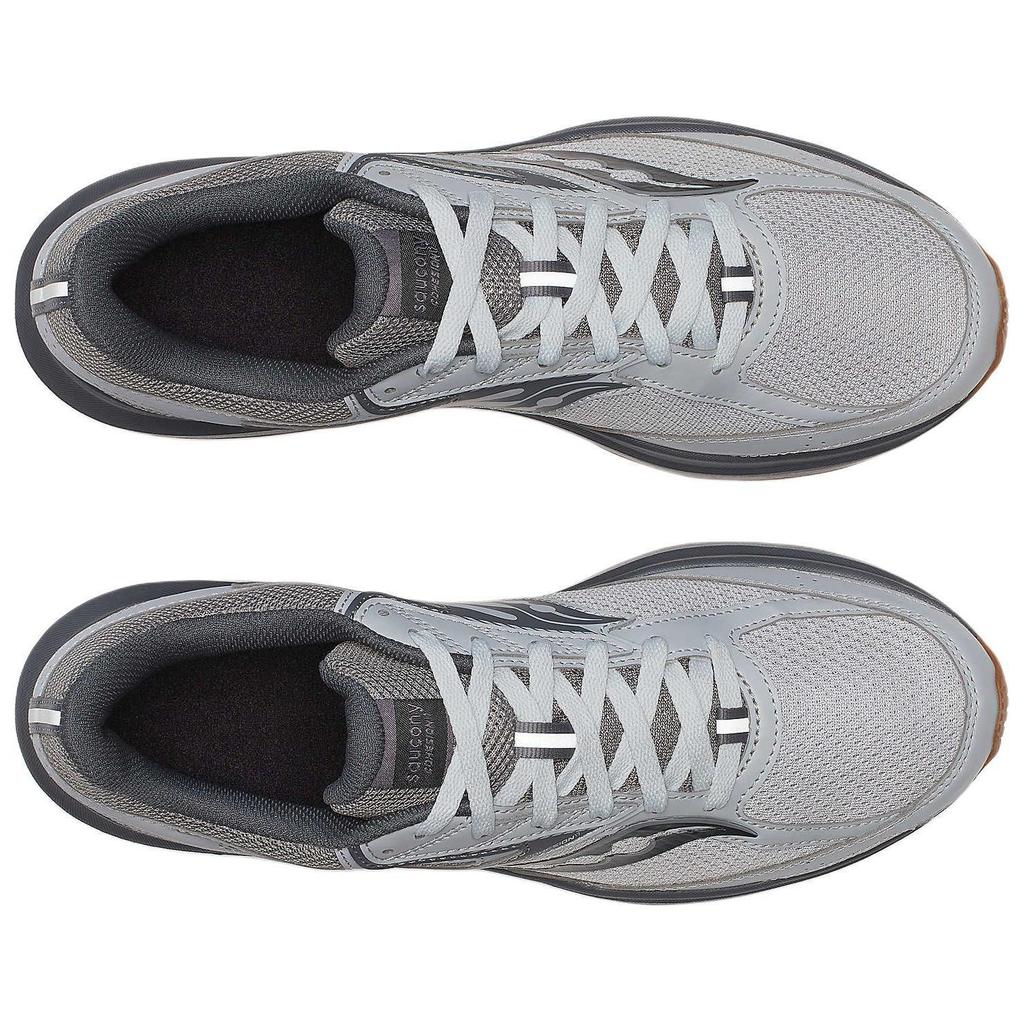SAUCONY Cohesion 17 Удобные Универсальные Нескользящие Прочные Низкие Кроссовки для Бега Мужские кроссовки для бега Серый S20943-116