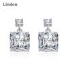 Lindon Copper Alloy Zircon Earrings Drop Earrings For Women Wedding Party Gifts