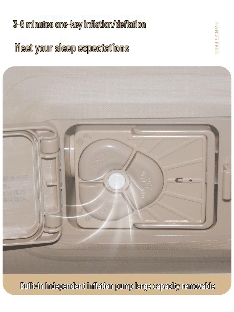 Двухцелевой самонадувающийся надувной матрас для дома и кемпинга на открытом воздухе