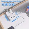 Multiprise Power Strip US Plug AC Outlet USB Fast Charging 15/10/5FT Extension Cord Smart Home Electrical Socket Network Filter