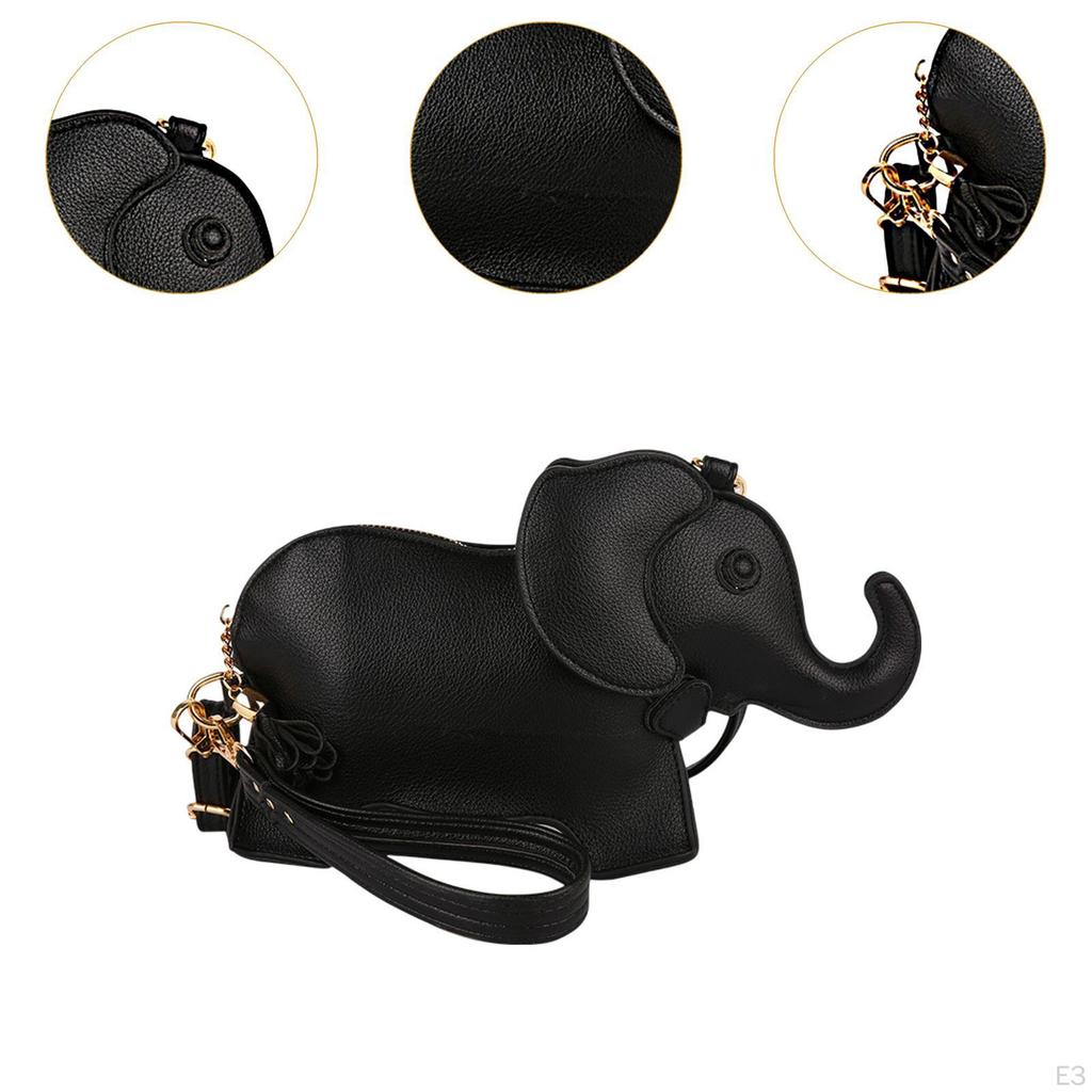 Сумка через плечо в форме слона, забавная сумка для вечеринки на открытом воздухе, летней работы