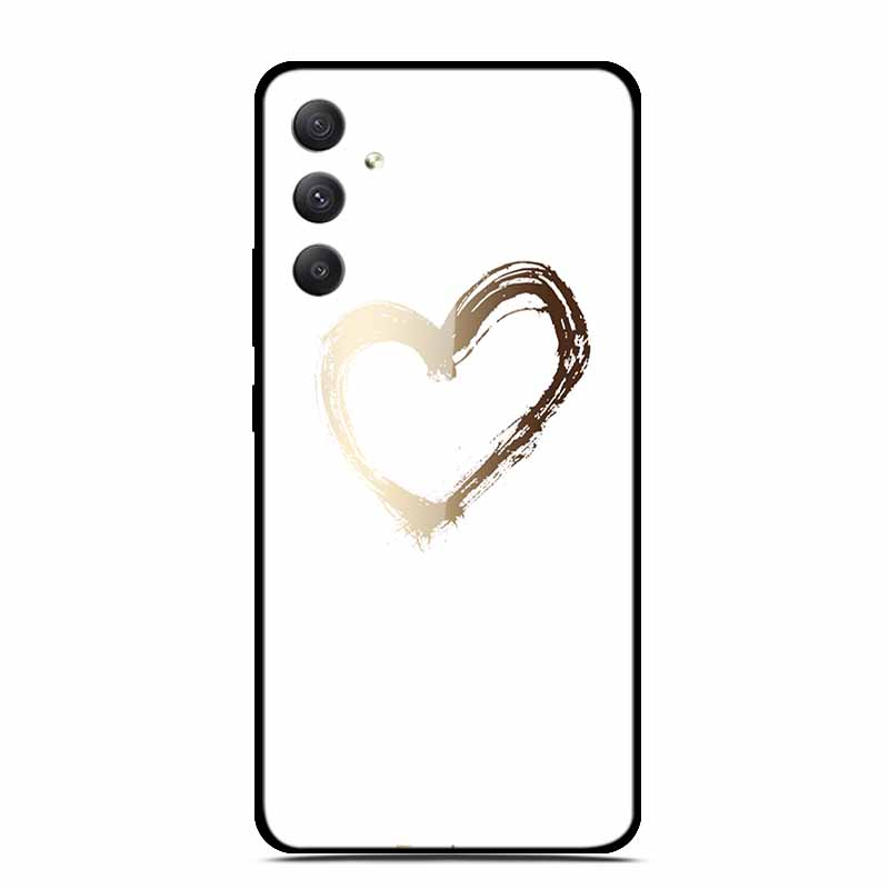 Чехлы из закаленного стекла для Samsung M35 5G Чехол GalaxyM35 Расписная жесткая задняя панель Fundas для Samsung Galaxy M35 5G Защитная задняя крышка