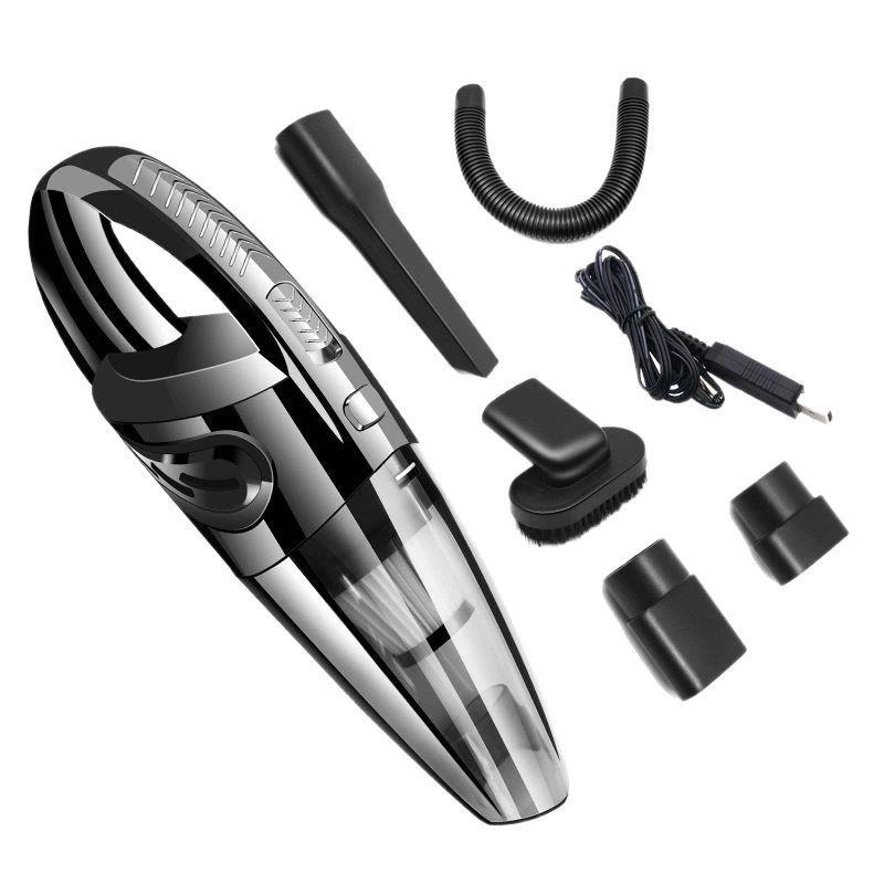 Handheld Vacuum Cordless Powerful Cyclone Suction Portable Rechargeable Vacuum Cleaner Quick Charge for Car Home Pet Hair