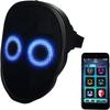 Party Led Light Up Mask Gesture Sensing Smart Display Led Face Masks Programmable Bluetooth App Control Transforming Mask