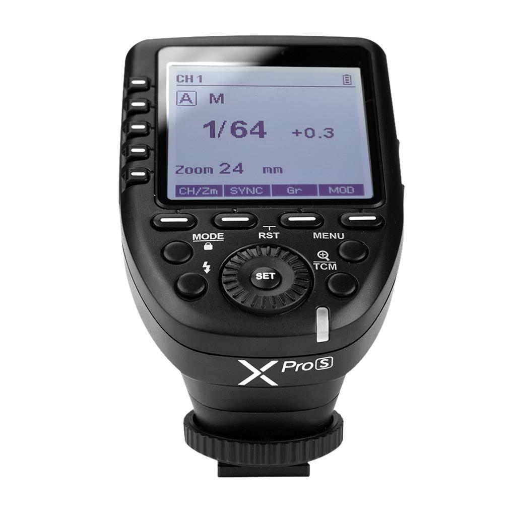 Godox XproS TTL Беспроводной передатчик вспышки с поддержкой TTL Autoflash 1/8000s HSS Большой ЖК-5
