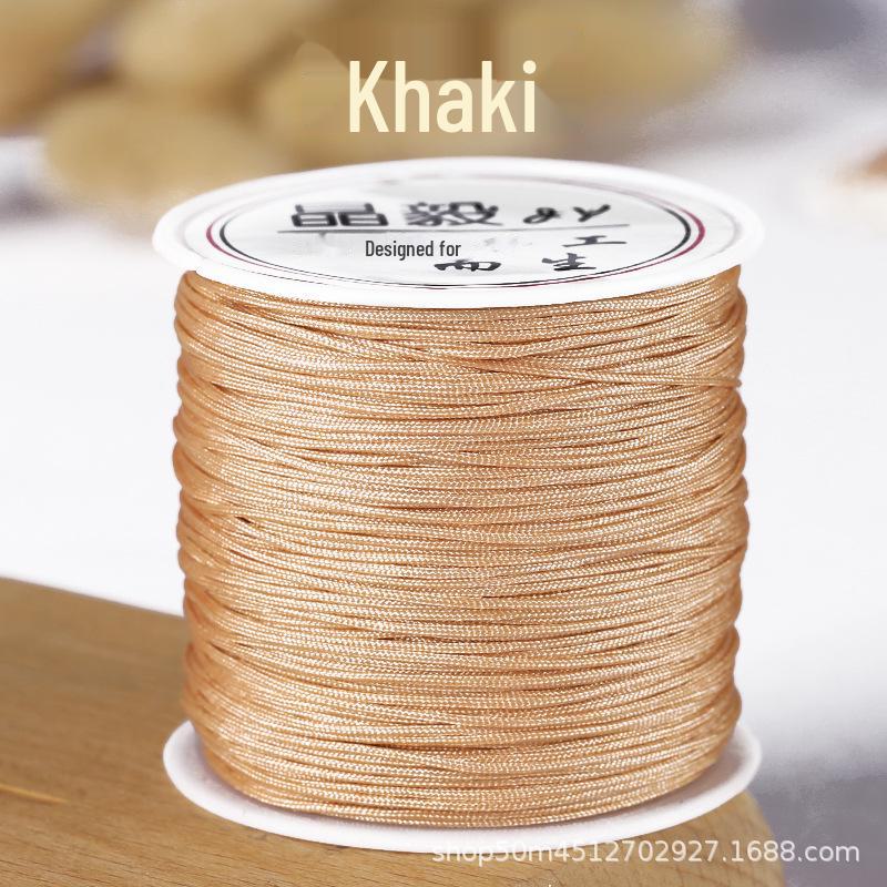 Тайваньская нефритовая линия №. 72: 50 м веревка для плетения украшений и бисера своими руками