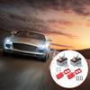 Упаковка из 2 автоматических предохранителей 25А 12В/24В Красная оболочка Пластиковое монтажное крыло для систем 6-28В постоянного тока